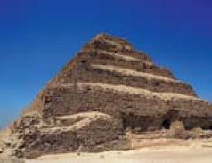 
The Saqqara pyramid is the first one built in Egypt
